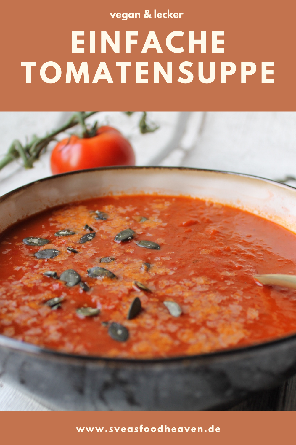 Tomatensuppe - sveasfoodheaven